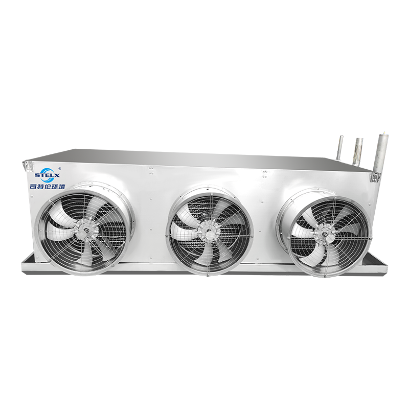&Eacute;vaporateur de cong&eacute;lateur de tunnel d'ailerons bleus d'ammoniac d'efficacit&eacute; de syst&egrave;me plus &eacute;lev&eacute;e pour l'industrie alimentaire