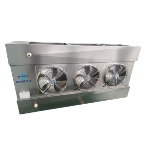 L'EC industrielle commerciale fane double &eacute;vaporateur de refroidisseur d'air de d&eacute;charge pour l'usine de transformation des produits alimentaires