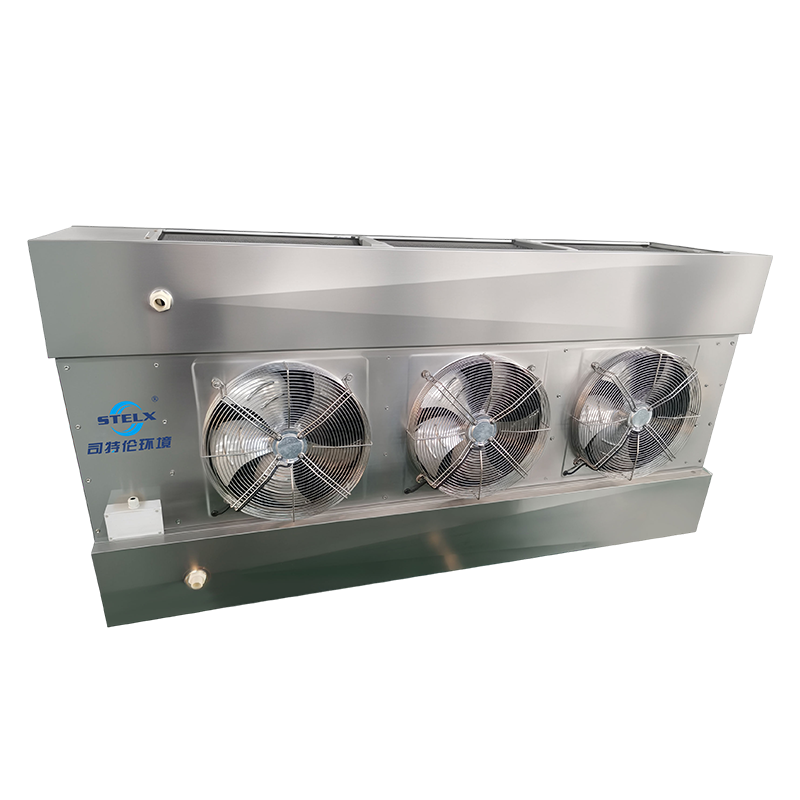 L'EC industrielle commerciale fane double &eacute;vaporateur de refroidisseur d'air de d&eacute;charge pour l'usine de transformation des produits alimentaires