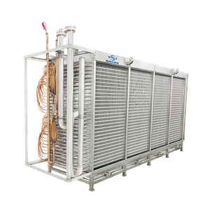 &Eacute;vaporateur IQF de qualit&eacute; alimentaire &agrave; basse temp&eacute;rature, pr&ecirc;t pour le CO2