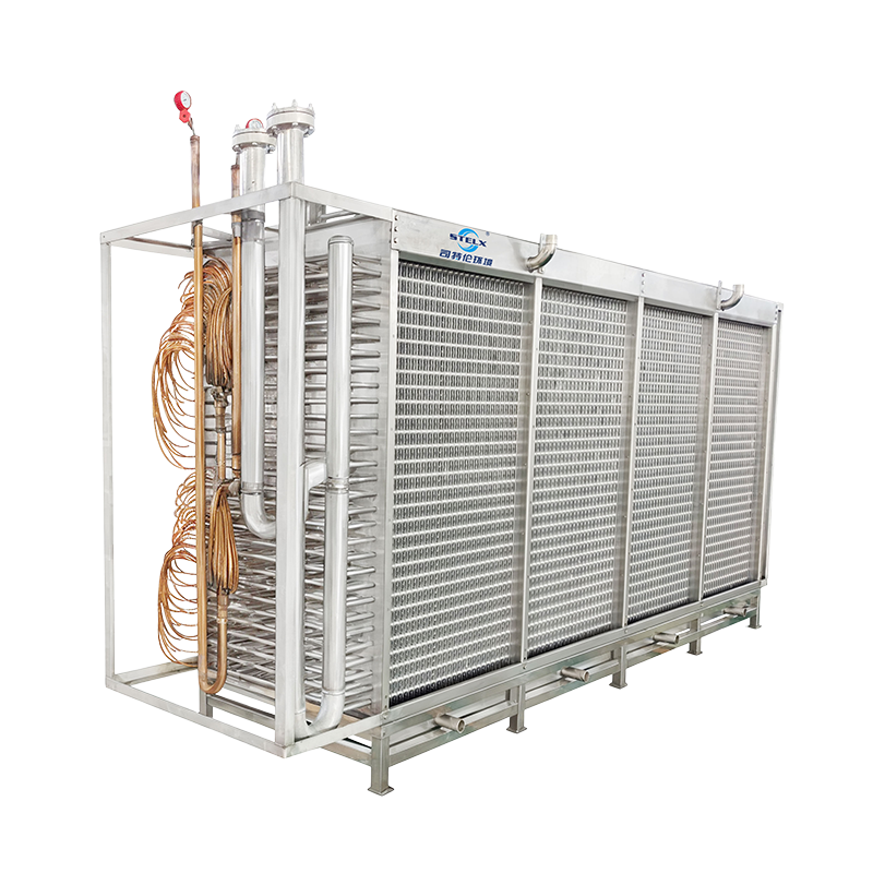 &Eacute;vaporateur IQF de qualit&eacute; alimentaire &agrave; basse temp&eacute;rature, pr&ecirc;t pour le CO2