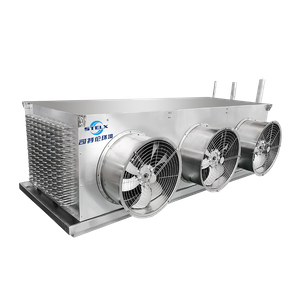 &Eacute;vaporateur de cong&eacute;lateur de tunnel d'ailerons bleus d'ammoniac d'efficacit&eacute; de syst&egrave;me plus &eacute;lev&eacute;e pour l'industrie alimentaire
