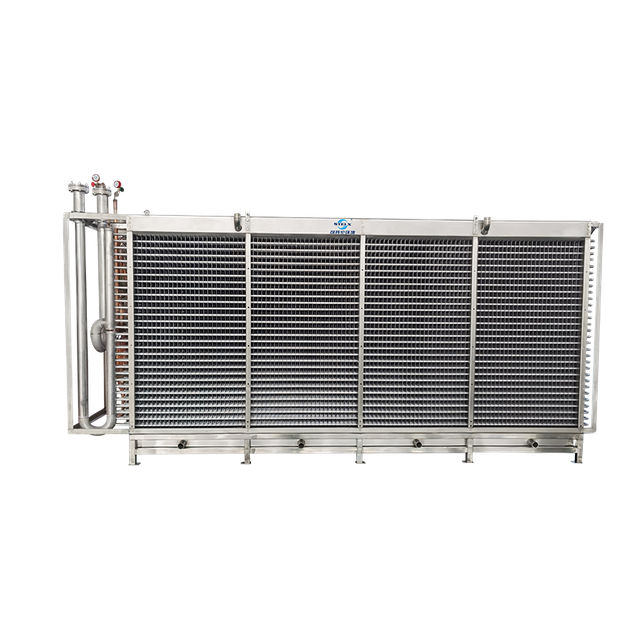 &Eacute;vaporateur IQF de qualit&eacute; alimentaire &agrave; basse temp&eacute;rature, pr&ecirc;t pour le CO2