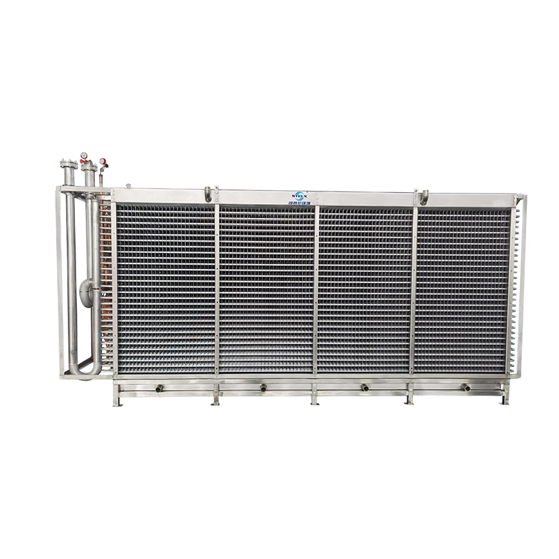 &Eacute;vaporateur IQF de qualit&eacute; alimentaire &agrave; basse temp&eacute;rature, pr&ecirc;t pour le CO2