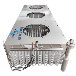 Unit&eacute;s d'&eacute;vaporateur de pr&eacute;-refroidissement et de recong&eacute;lation en aluminium de qualit&eacute; alimentaire