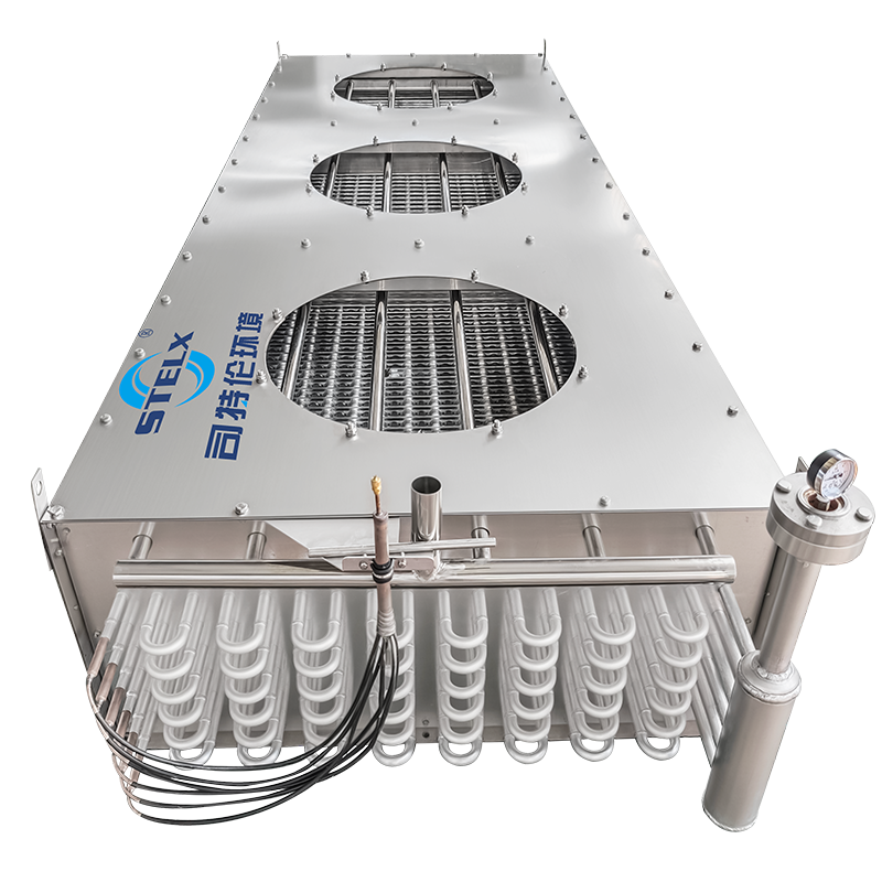 Unit&eacute;s d'&eacute;vaporateur de pr&eacute;-refroidissement et de recong&eacute;lation en aluminium de qualit&eacute; alimentaire
