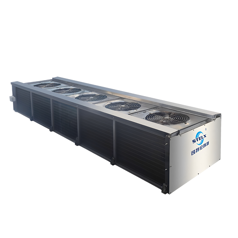 L'EC industrielle commerciale fane double &eacute;vaporateur de refroidisseur d'air de d&eacute;charge pour l'usine de transformation des produits alimentaires