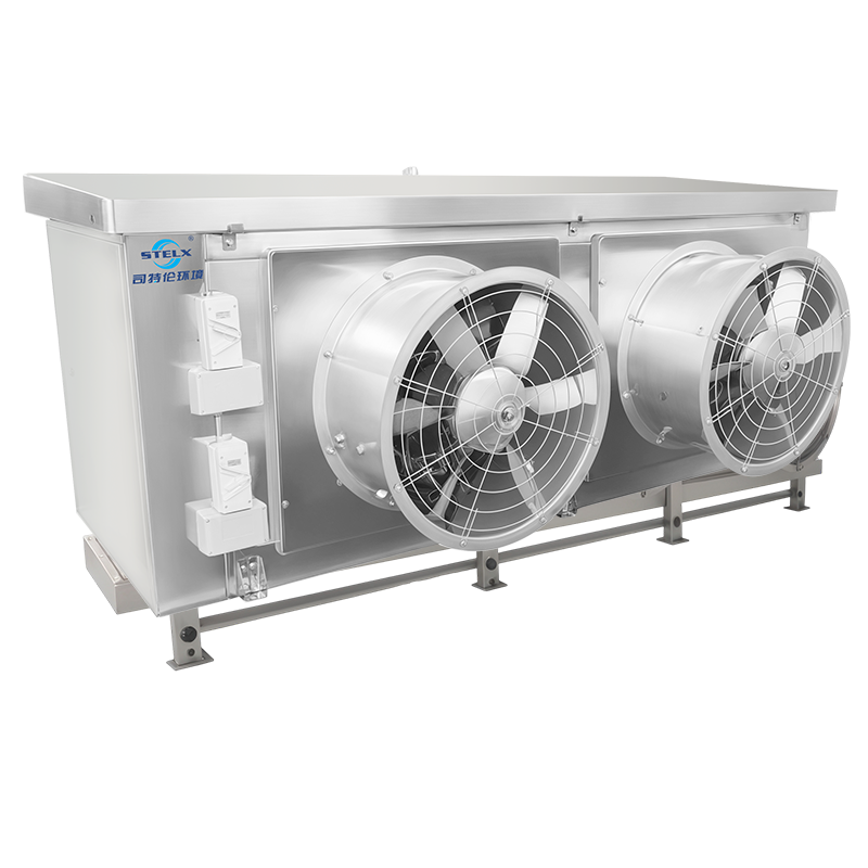 &Eacute;vaporateur cubique efficace de refroidisseur d'air d'&eacute;changeur de chaleur pour le stockage de chambre froide